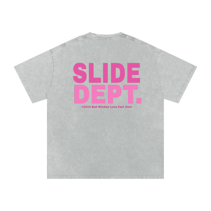 BBLFC flame Oversized Cotton T-Shirt